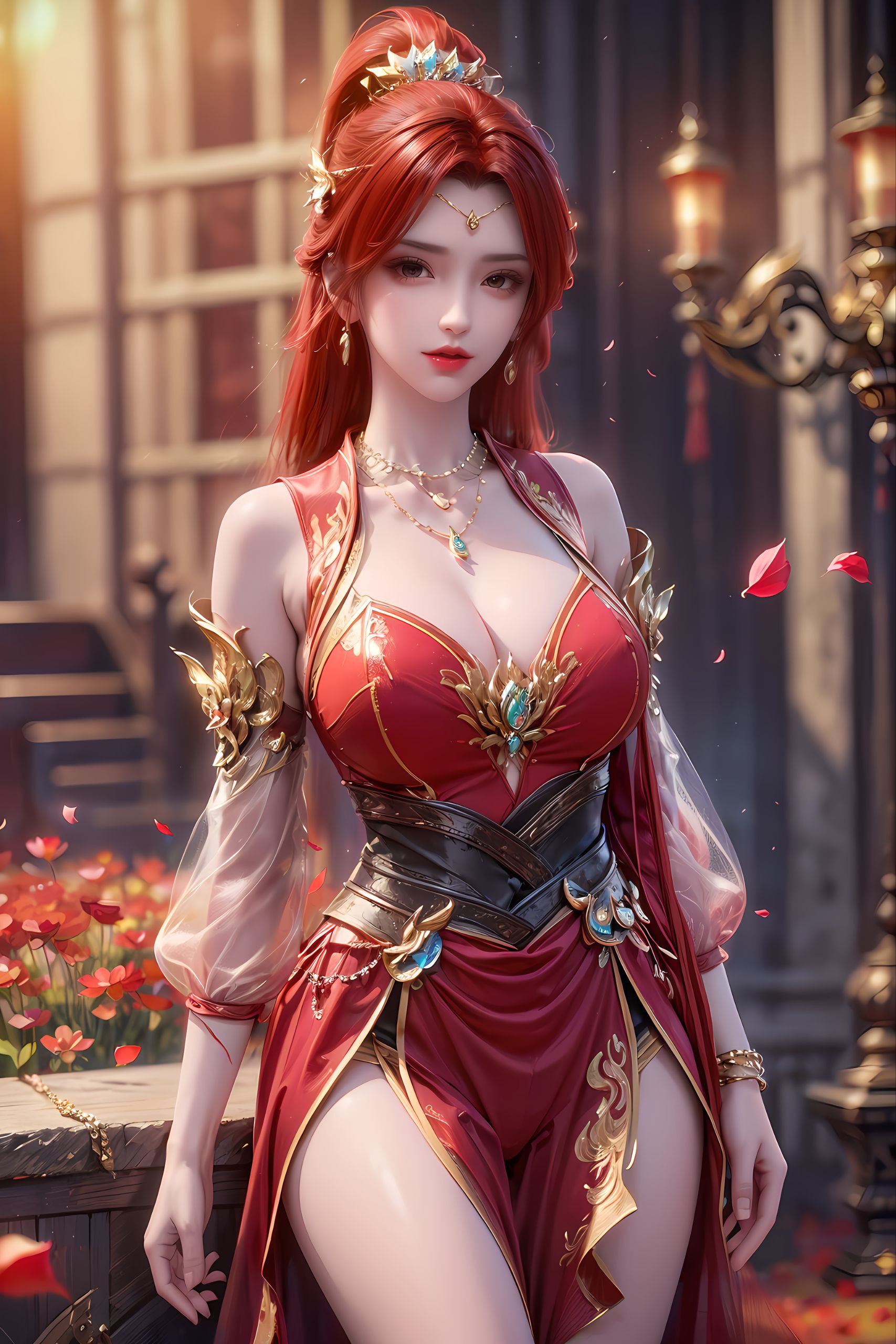 片中展现出